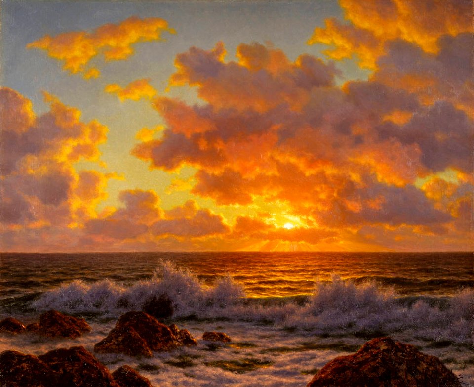 Coucher du Soleil L'Adriatique Ivan Choultse