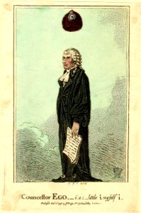 Councellor ego.-I-E- Little I, Myself I. (BM 1851,0901.934)