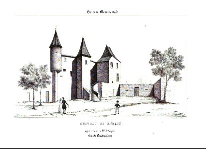 Coulom (Gers) - château de Béraut