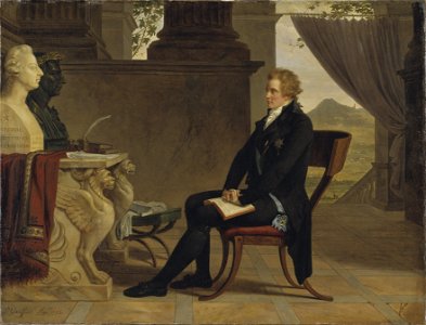 Count Gustaf Mauritz Armfelt in Florence (Louis Gauffier) - Nationalmuseum - 19714