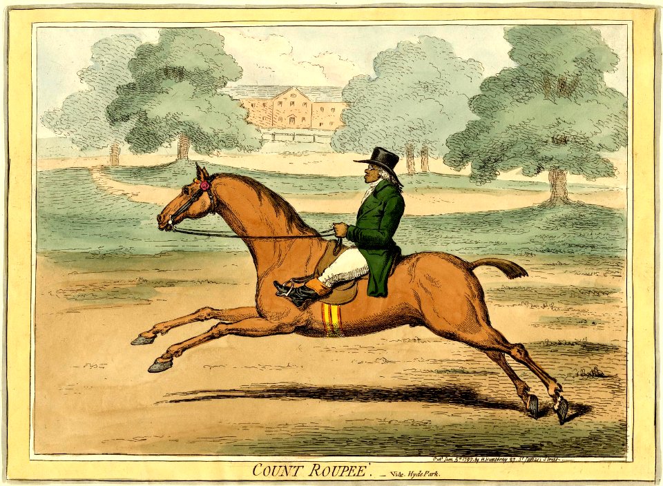 Count Roupee.-Vide.Hyde Park. (BM 1868,0808.6638)