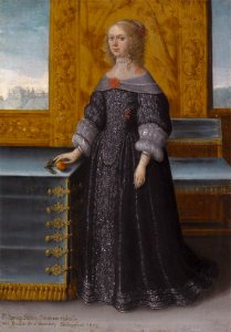 Countess Philippina Sabina von Hohenlohe by Wolfgang Heimbach