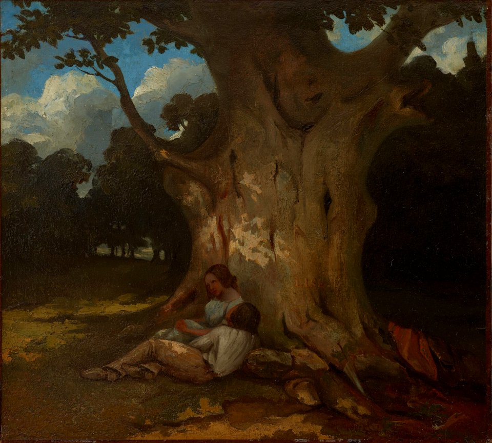 Gustave Courbet - Le Gros Chêne (1843)