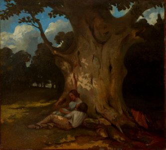 Gustave Courbet - Le Gros Chêne (1843)