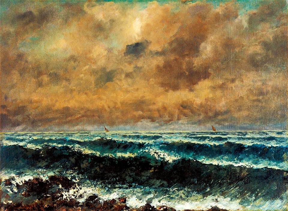 Courbet - Autumn Sea, 1867