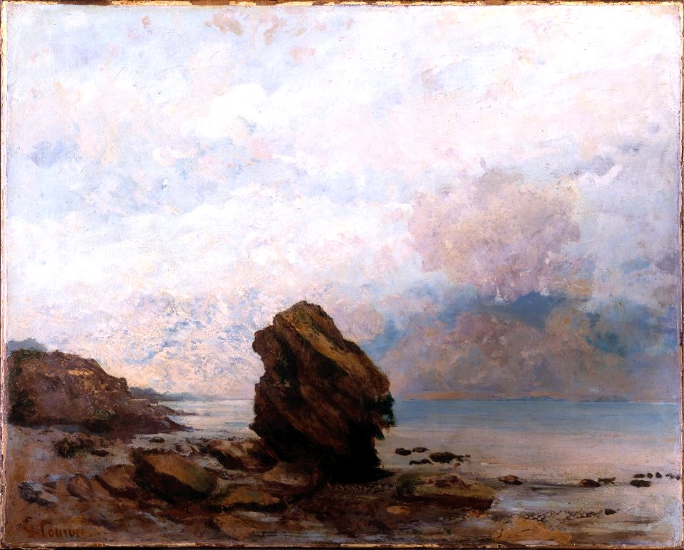 Courbet - Isolated Rock (Le Rocher isolé), ca. 1862, 41.1258