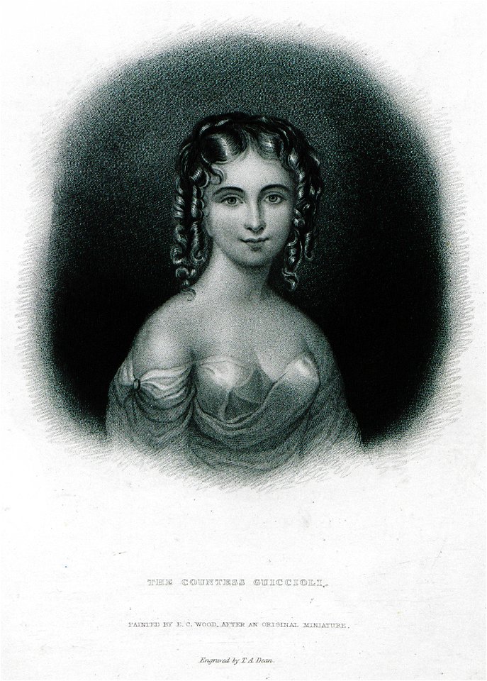 Countess Guiccioli - Byron George Gordon Lord - 1849