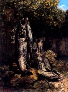 Courbet - Les trois truites de la Loue 1873 Bern