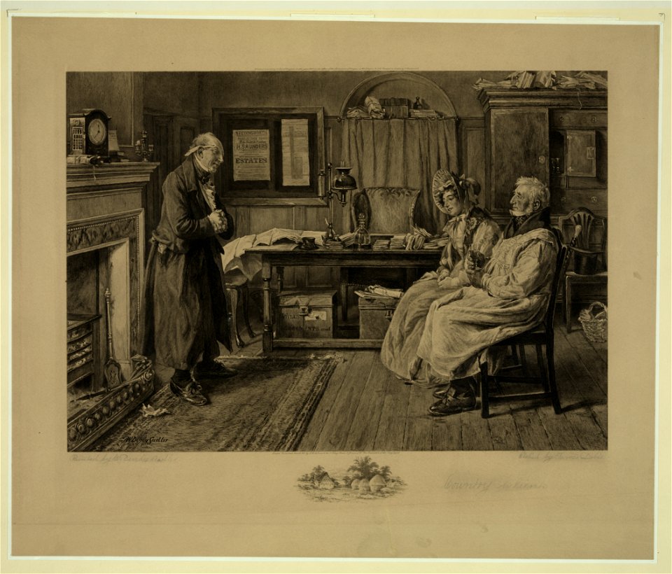 Country clients - W. Dendy Sadler ; painted by W. Dendy Sadler ; etched by James Dobie. LCCN2009633827