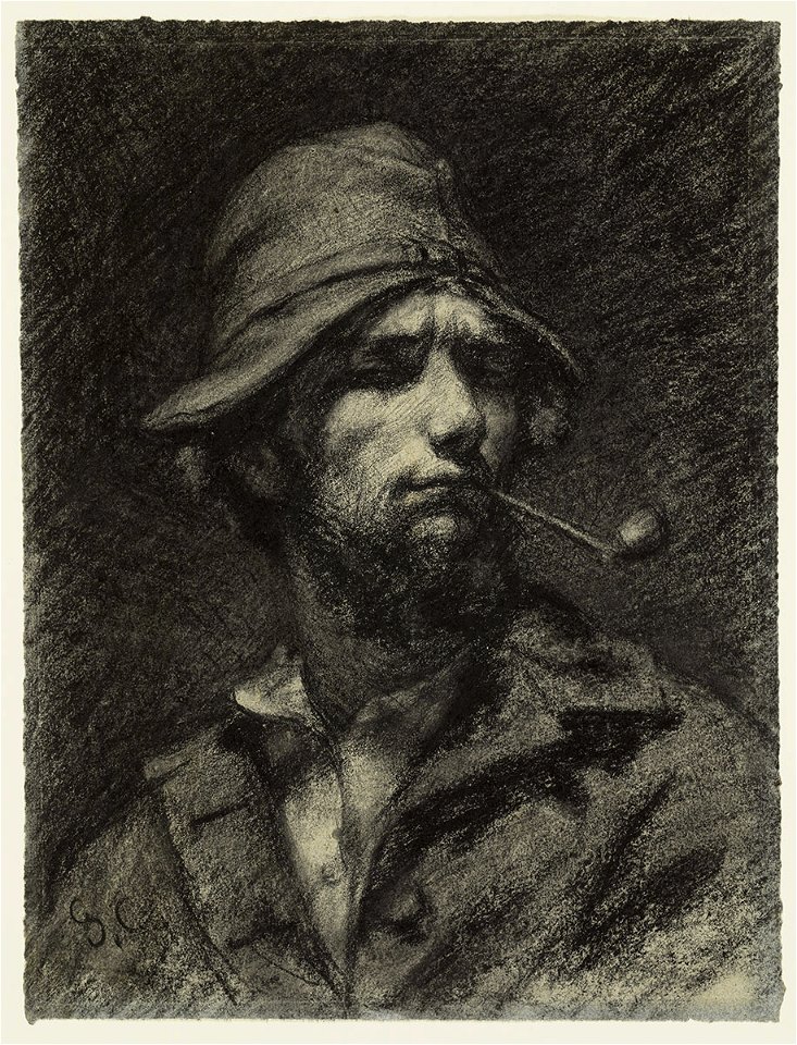 Courbet - Self-Portrait, c. 1849