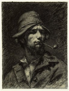 Courbet - Self-Portrait, c. 1849