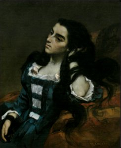 Courbet - Spanish Woman, 1855, Inv. 2265