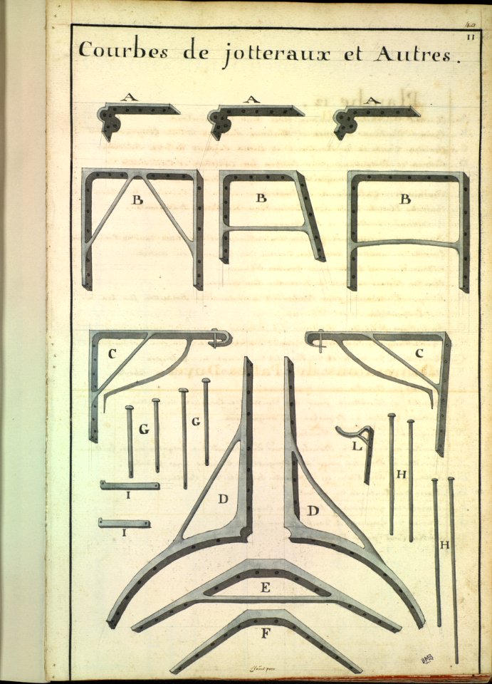 Courbes de jottereaux