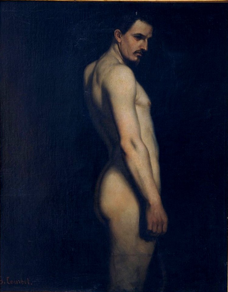 Courbet - Étude de nu, vers 1842, 893.16.19