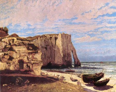 Courbet Etretat