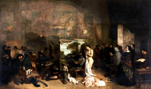 Courbet LAtelier du peintre
