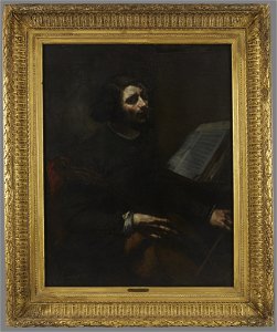 Courbet - The Violoncellist, 1847, 43.2.1
