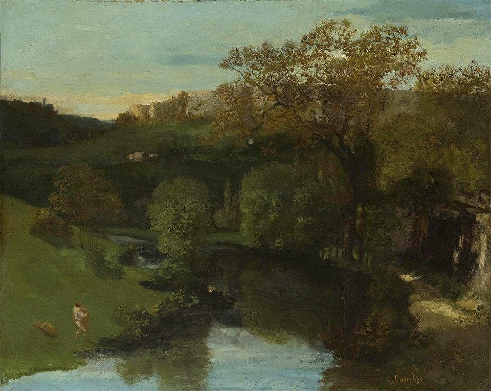 Courbet - Valley, 1857, Cat. 942