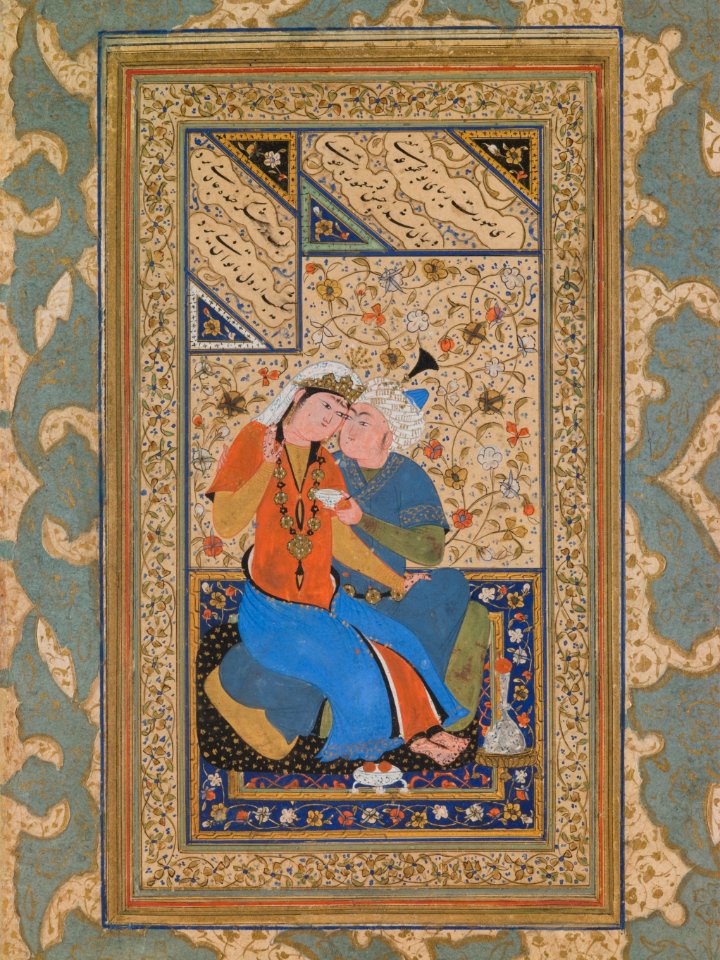 Couple in Affectionate Converse - Saint Louis Art Museum - cropped