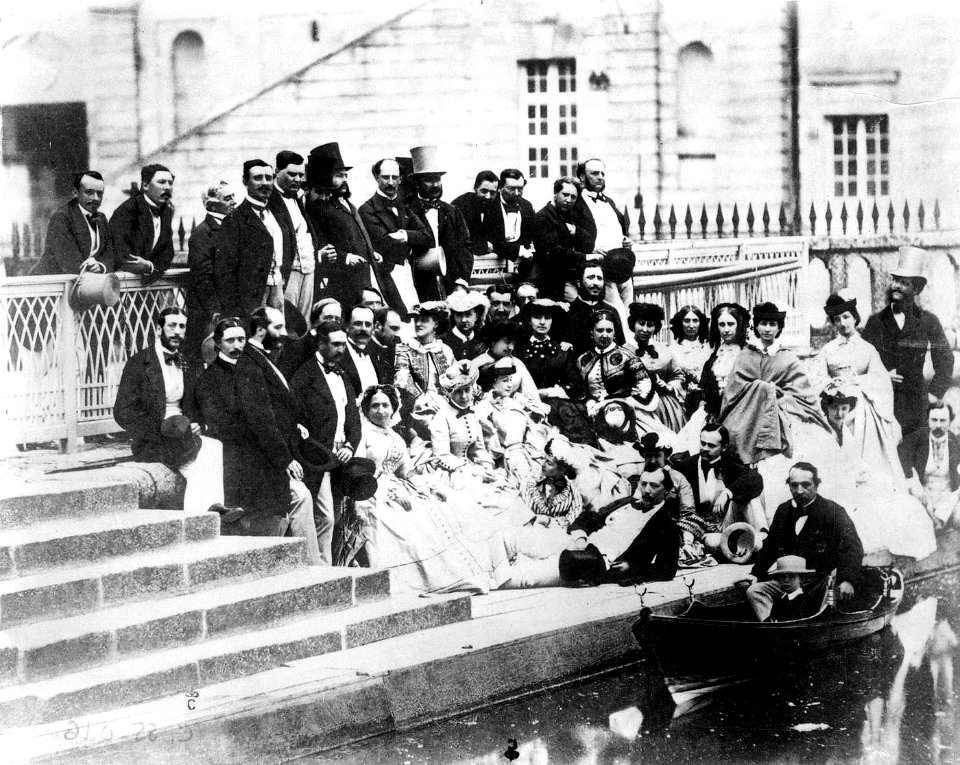 Cour imperiale à Fontainebleau 1860