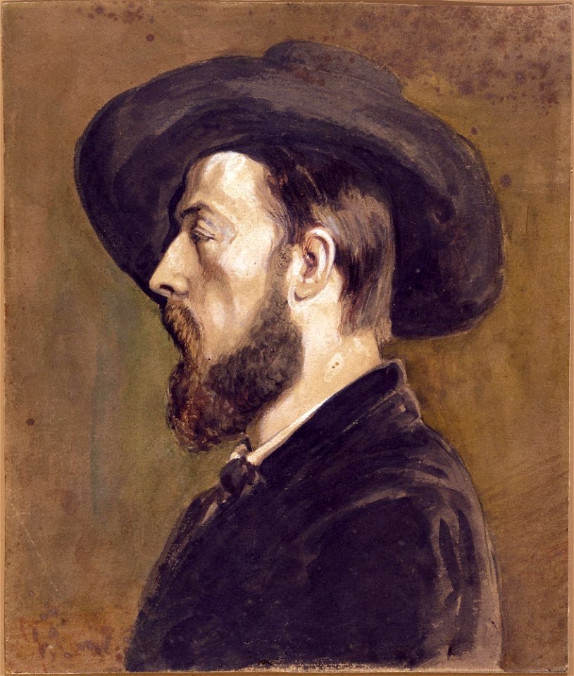 Gustave Courbet - Portrait of Jongkind