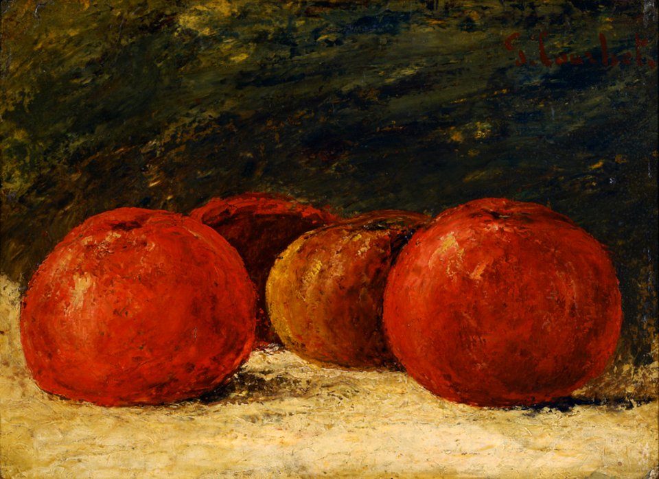 Courbet - Apples, c. 1871
