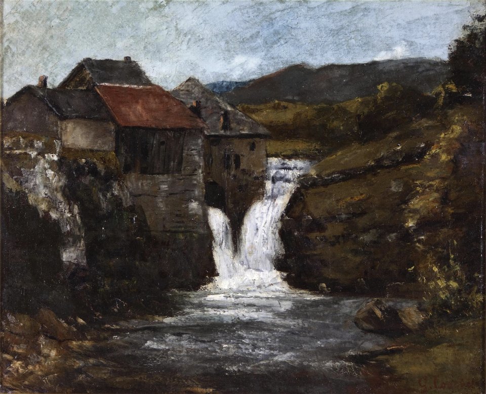 Courbet - The mill at Orbe, NMW A 2446 (2)