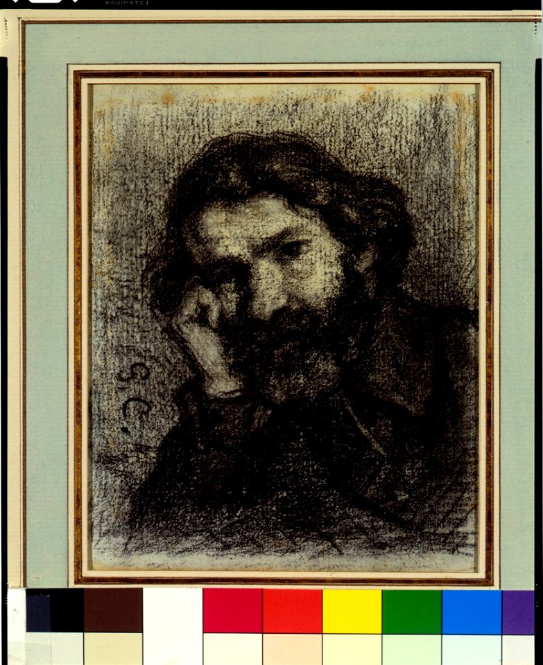 Courbet - Portrait of Marc Trapadoux, c. 1847