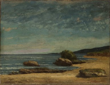 Courbet - Rocky Coast, Cat. 943