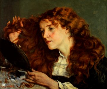 Gustave Courbet - Jo, la belle Irlandaise (Stockholm)
