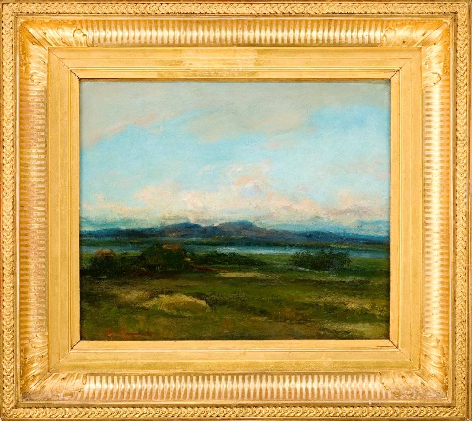 Courbet - Les Étangs à Palavas, 1857, 897.1.8