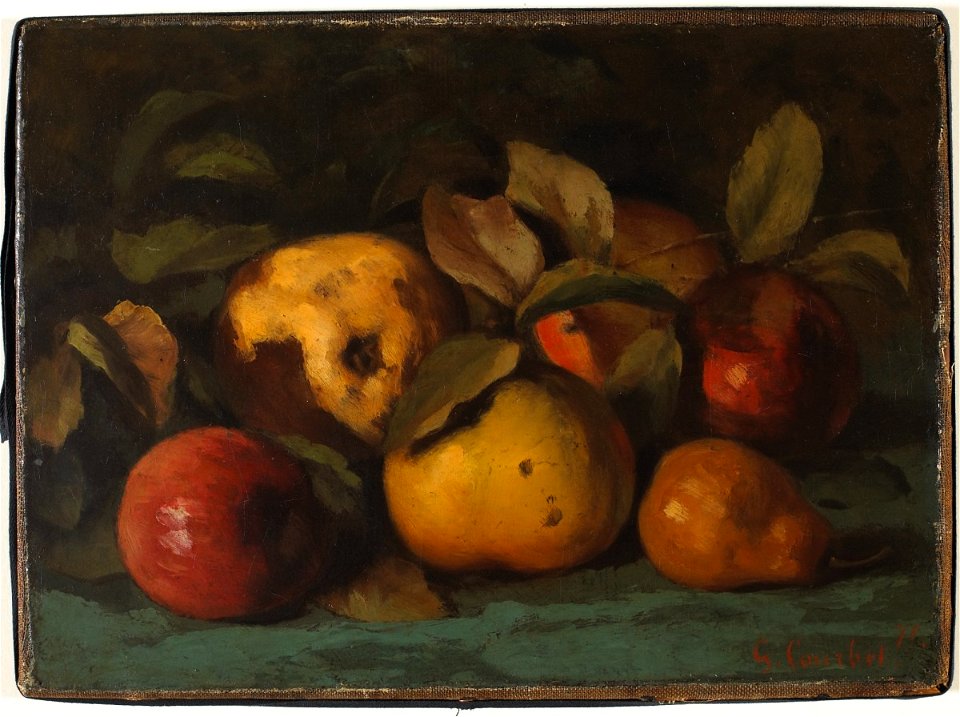 Courbet - Still Life, 1871, 23004 - Free Stock Illustrations | Creazilla