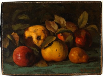 Courbet - Still Life, 1871, 23004. Free illustration for personal and commercial use.