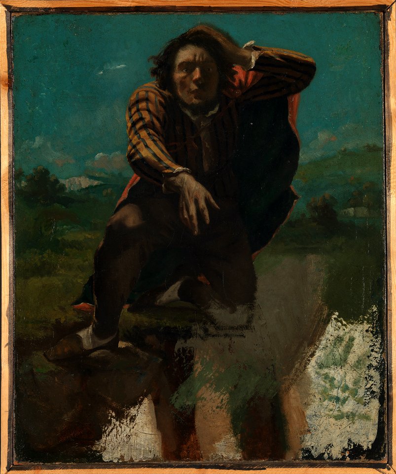Gustave Courbet - På kanten av stupet - Google Art Project
