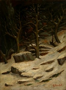 Courbet - Winter, c. 1872-1873