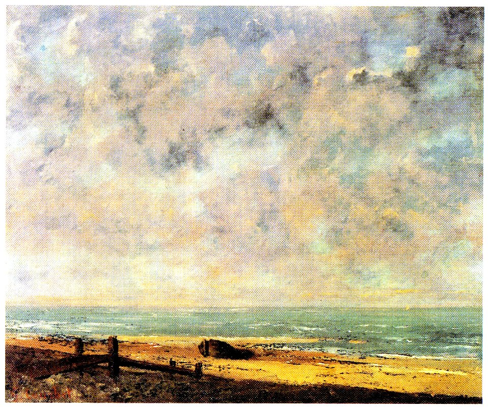 Courbet mer