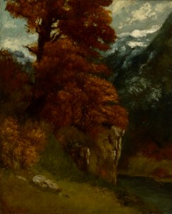 Gustave Courbet - Bords du Doubs (1866)