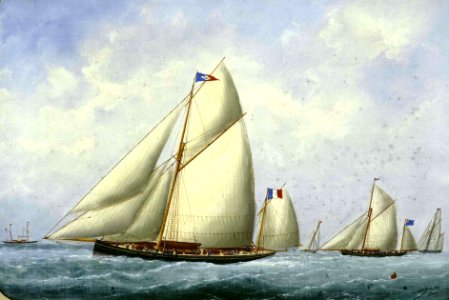 Course de cotres 1882