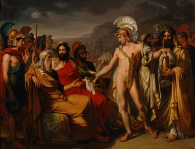 Court - Achille présenté à Nestor