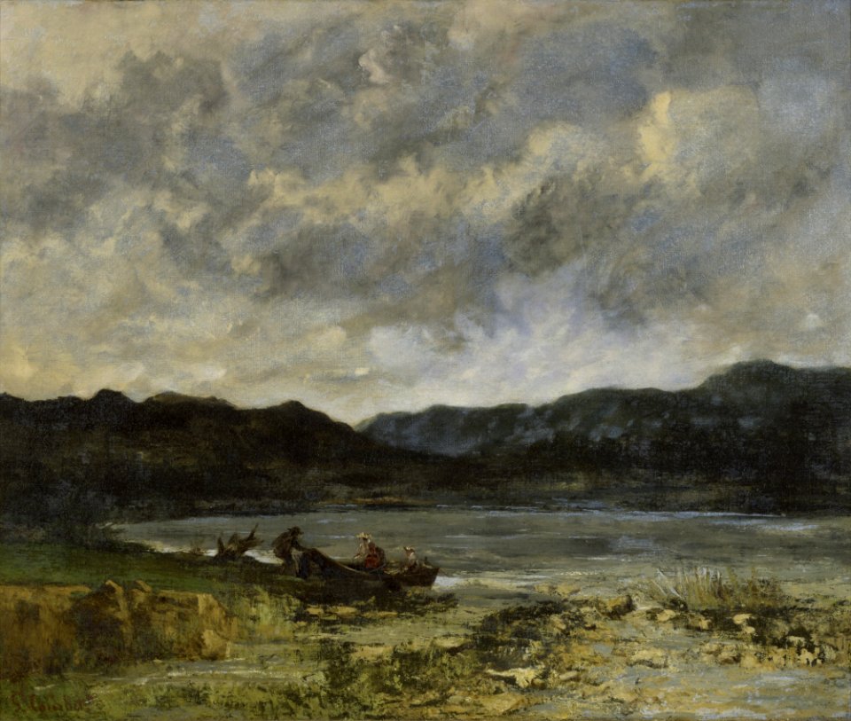 Gustave Courbet, = The Lake, Near Saint-Point, 1872, San Antonio Museum of Art