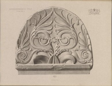 Couronnement de Stèle, Style Grec, objectnr A 59192
