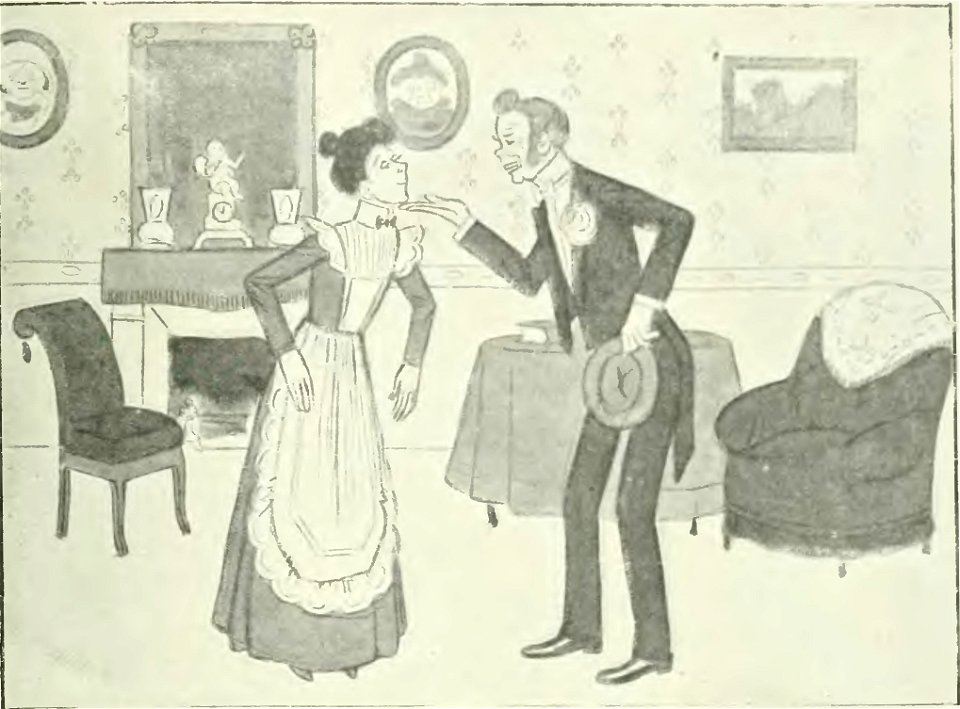 Courteline - Bourbouroche. L'article 330. Lidoire. Les balances. Gros chagrins. Les Boulingrin. La conversion d'Alceste - 1893 (page 81 crop)