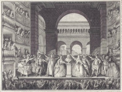 Couronnement de Voltaire