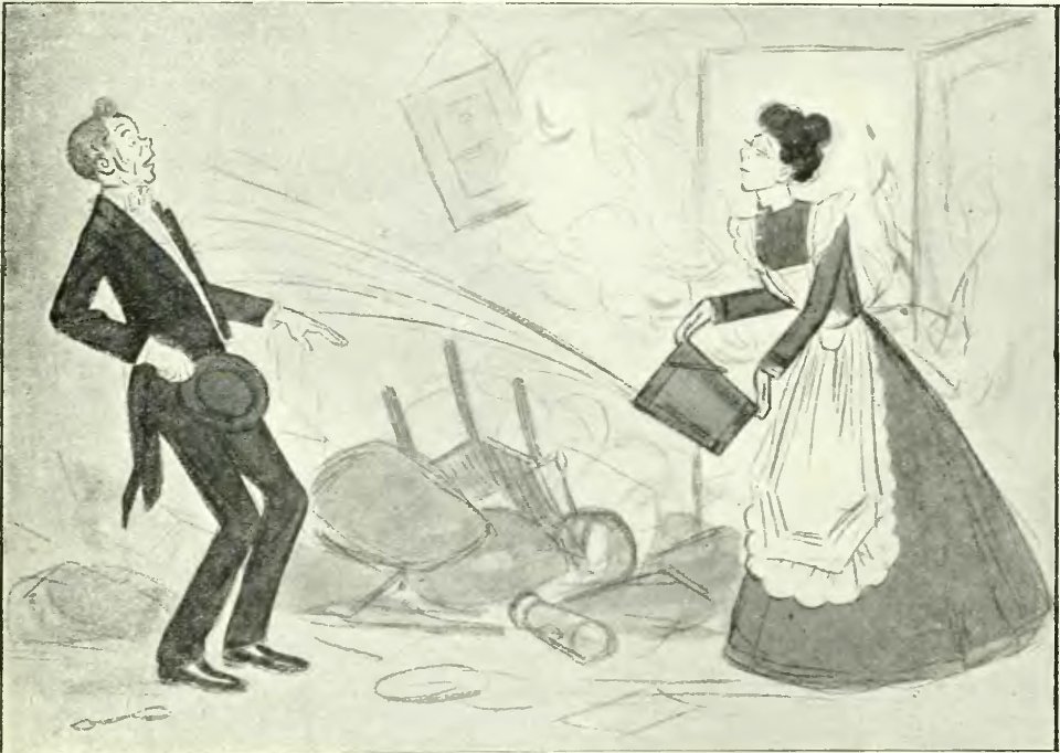 Courteline - Bourbouroche. L'article 330. Lidoire. Les balances. Gros chagrins. Les Boulingrin. La conversion d'Alceste - 1893 (page 93 crop)