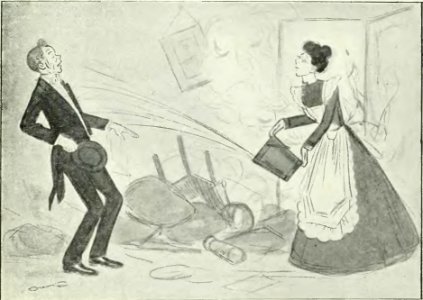 Courteline - Bourbouroche. L'article 330. Lidoire. Les balances. Gros chagrins. Les Boulingrin. La conversion d'Alceste - 1893 (page 93 crop)