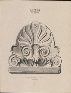 Couronnement de stèle, Style Grec, objectnr A 59190