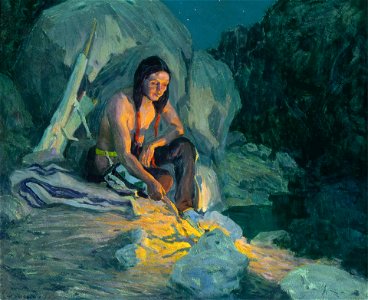 The Camping Place by Eanger Irving Couse