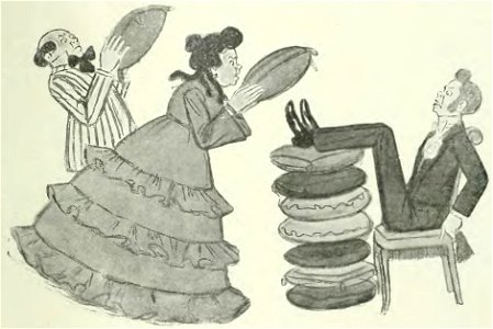 Courteline - Bourbouroche. L'article 330. Lidoire. Les balances. Gros chagrins. Les Boulingrin. La conversion d'Alceste - 1893 (page 85 crop)