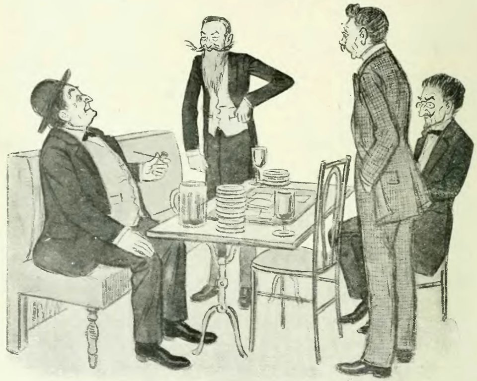 Courteline - Bourbouroche. L'article 330. Lidoire. Les balances. Gros chagrins. Les Boulingrin. La conversion d'Alceste - 1893 (page 14 crop)