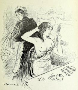 Couturier - Des femmes en chemise, 1870 - Ill-027